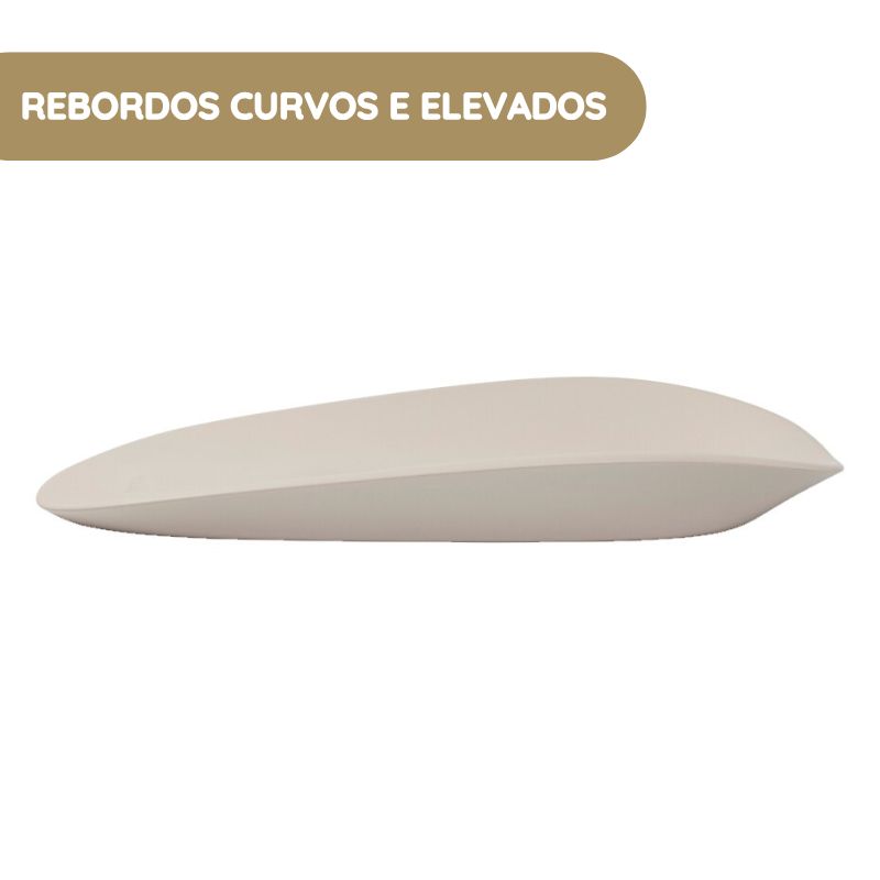 Maxi-Cosi Mavis Muda Fraldas rebordos curvos e elevados