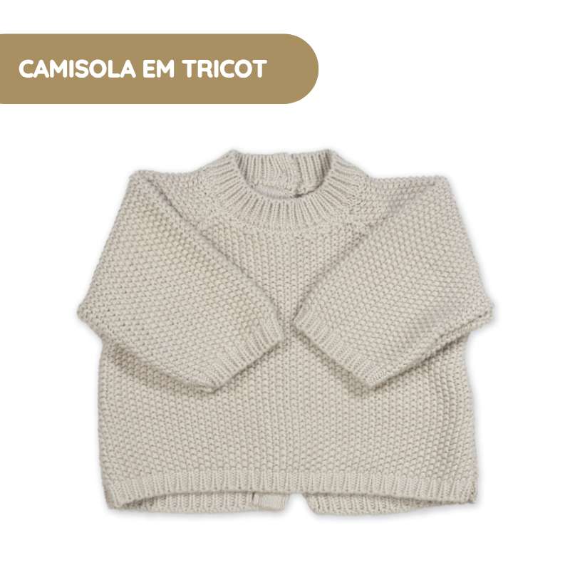 Pasito a Pasito Conjunto Recém-nascido Tricot