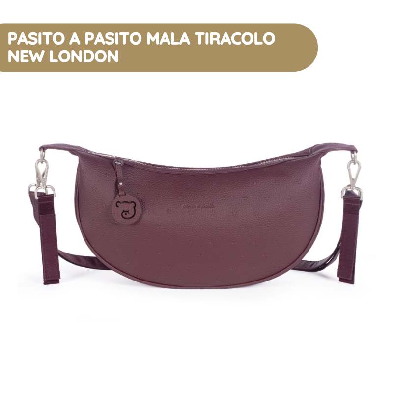 Pasito a Pasito Mala Tiracolo New London – Cherry