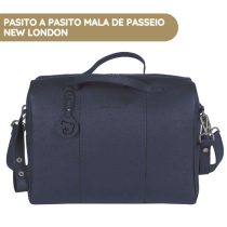 Pasito a Pasito Mala de Passeio New London - Brown - Blue