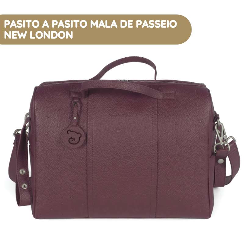Pasito a Pasito Mala de Passeio New London – Cherry