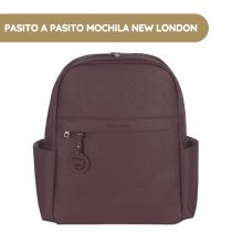 Pasito a Pasito Mochila New London - Cherry