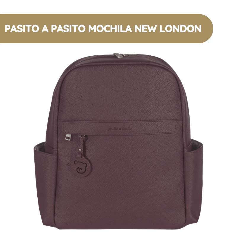 Pasito a Pasito Mochila New London – Cherry
