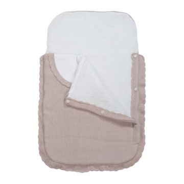 Pasito a Pasito Saco Manta Tricot - Rosa