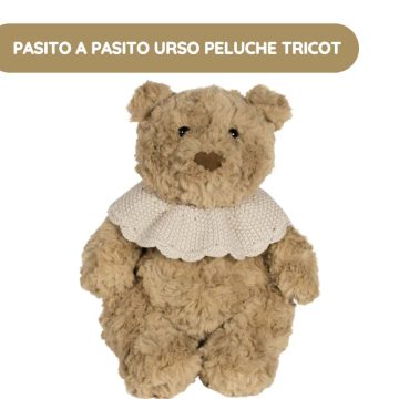 Pasito a Pasito Urso Peluche Tricot - Beige