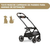 Tavo Roscoe Carrinho de Passeio para Animais de Estimação - Chocolate