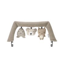 BabyBjorn Brinquedo para Espreguiçadeira - Amigos Suaves Neutros