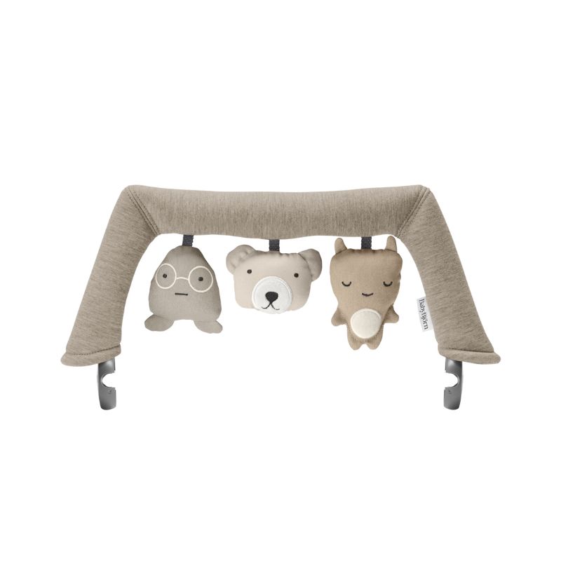 BabyBjorn Brinquedo para Espreguiçadeira – Amigos Suaves Neutros