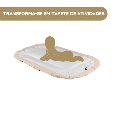 Bugaboo Ninho Baby nest transforma-se em tapete de atividades