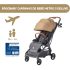 Ergobaby Carrinho de Bebé Metro 3 Deluxe - Camel