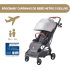 Ergobaby Carrinho de Bebé Metro 3 Deluxe - Pearl Grey