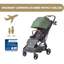 Ergobaby Carrinho de Bebé Metro 3 Deluxe - Willow Green