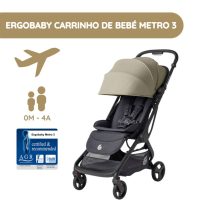 Ergobaby Carrinho de Bebé Metro 3 - Soft Olive
