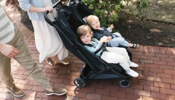 UPPAbaby Apoio de Braços Carrinho de Gémeos Minu Duo - Negro