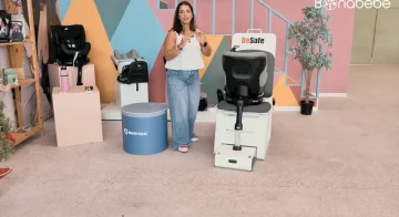 Maxi-Cosi Mica 360 Pro - Esta funcionalidade de mecanismo manual de bloqueio demonstra consciência por parte da marca