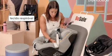 Maxi-Cosi Mica 360 Pro - O tecido do encosto é respirável