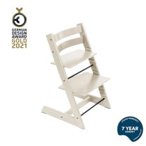 Stokke Tripp Trapp Cadeira Evolutiva (Faia) - Vanilla White