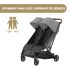 UPPAbaby Minu Duo Carrinho de Gémeos - Greyson