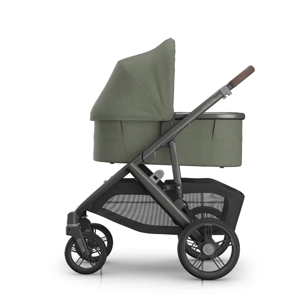 Uppababy-Vista-V3-Evelyn–gondola-zamontowana-na-stelazu,-widok-boczny.