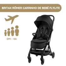 Britax Römer Carrinho de Bebé Flylite - Carbon Black