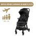 Britax Römer Carrinho de Bebé Flylite - Carbon Black