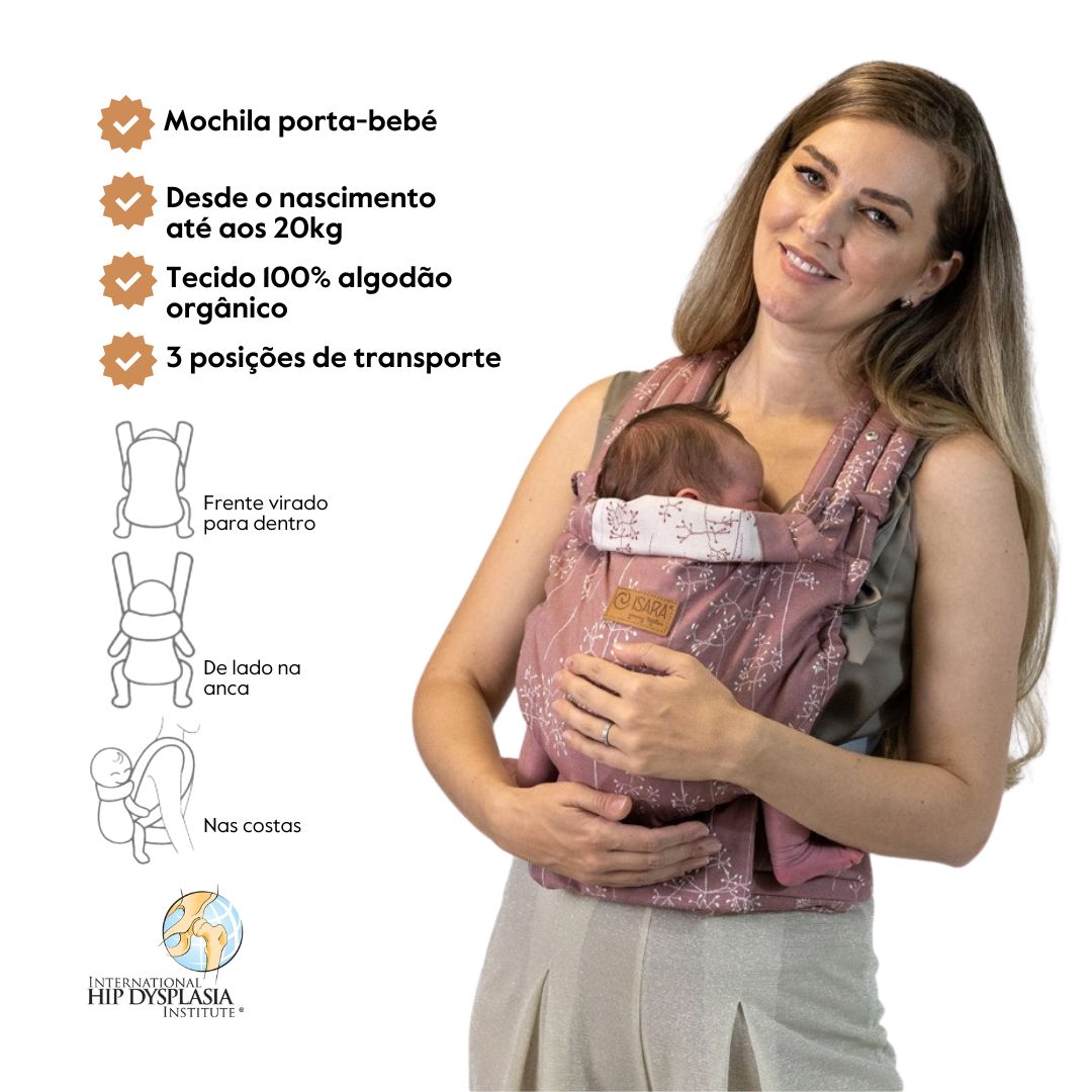 Isara Elite Mochila Portabebé – Meadow Grass