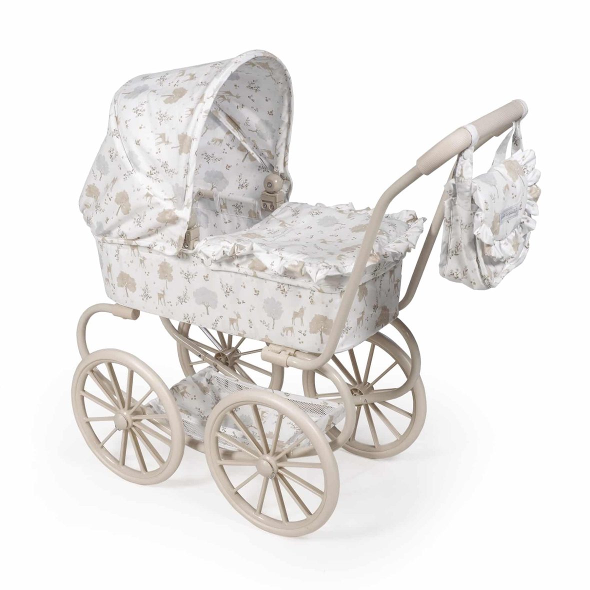 Pasito a Pasito Carrinho de Brincar com Alcofa (Rodas Grandes) Nara