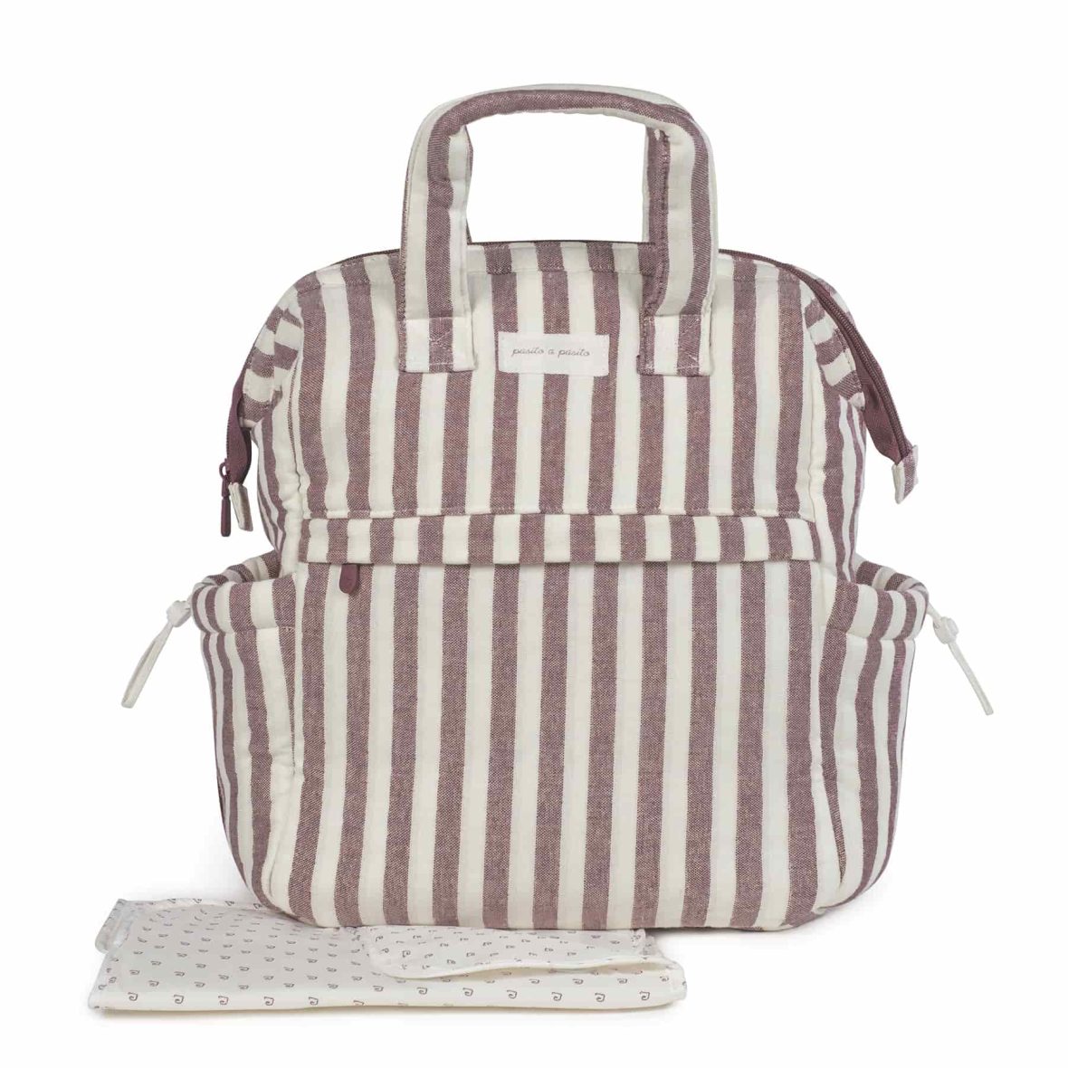 Pasito a Pasito Mochila Cherry Rayas