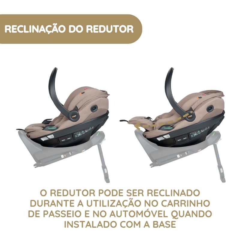 BeSafe Cadeira Auto Go Beyond 2 reclinação do redutor