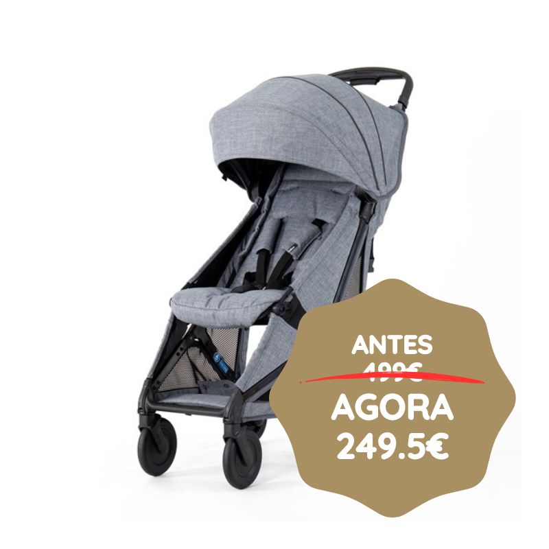 Emmaljunga Carrinho de Bebé Kite 150 – Lounge Grey