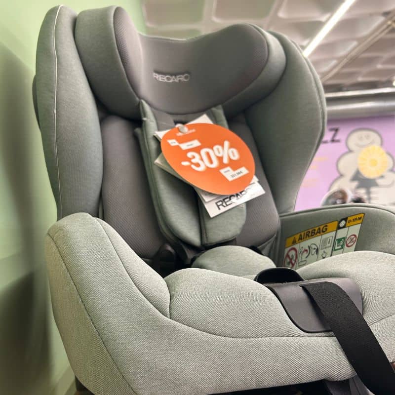 Recaro Cadeira Auto Kio i-Size Prime + Base Isofix – Silent Grey (4)