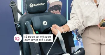 Cadeira Auto Maxi-Cosi Emerald 360 S - Só pode ser utilizada com arnês até 1.05m