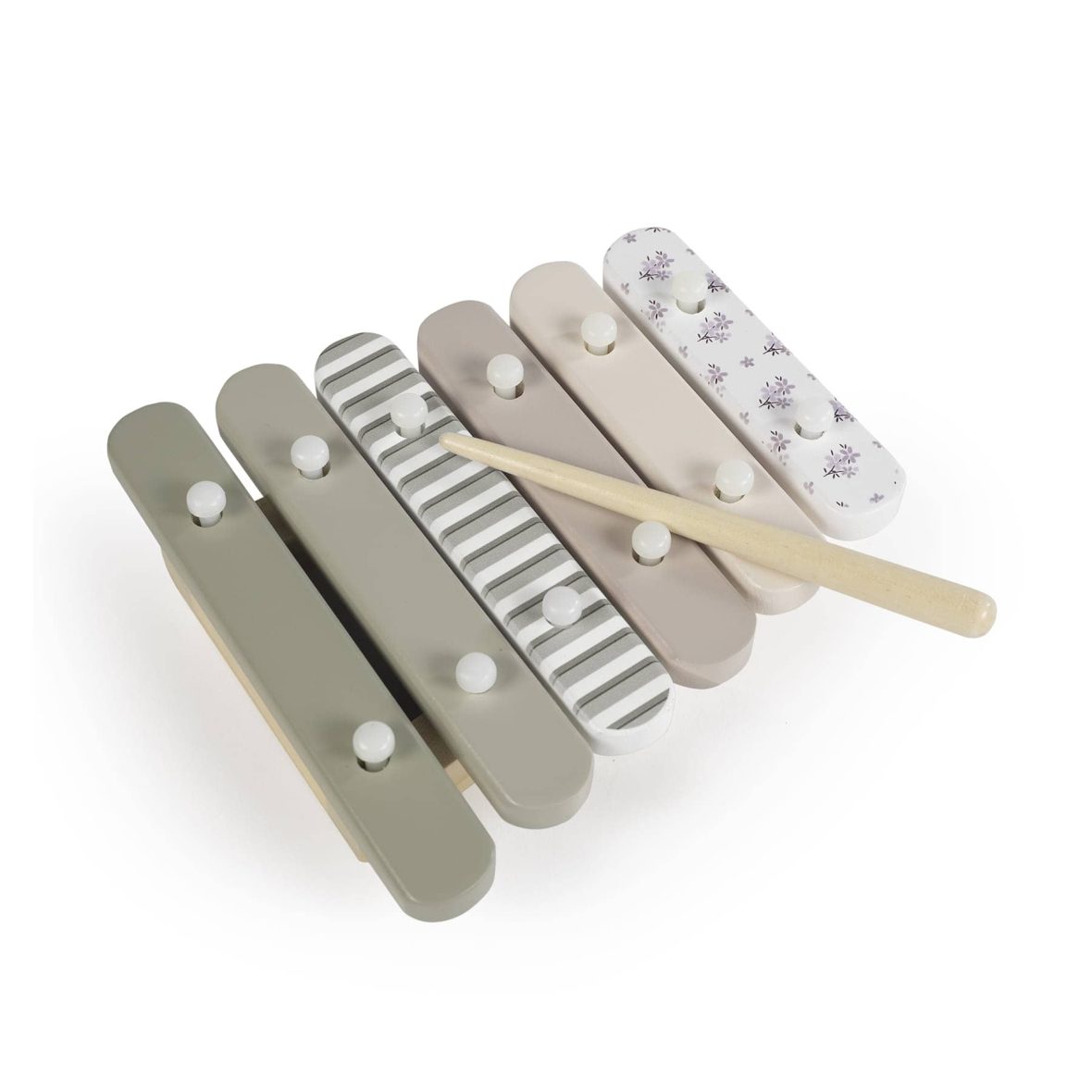 Walking Mum Set Instrumentos Musicais em Madeira Botton