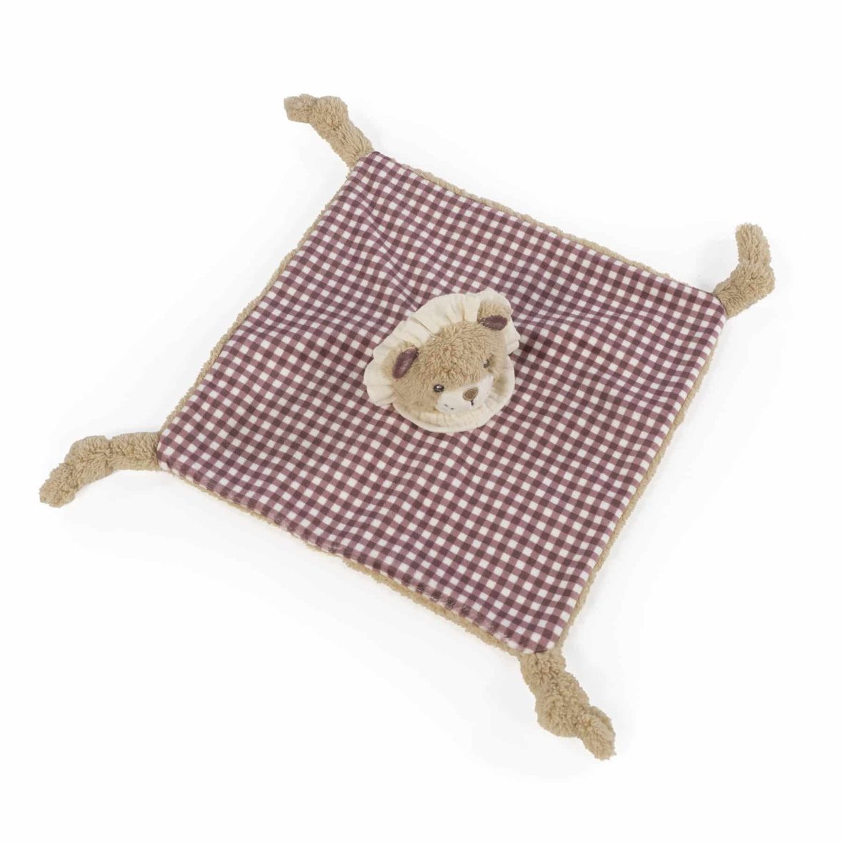 Walking Mum Doudou Leão Gala Cerise