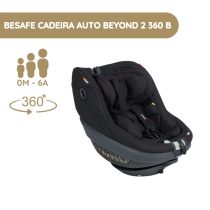 BeSafe Cadeira Auto Beyond 2 360 B - Fresh Black Cab