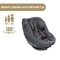 BeSafe Cadeira Auto Beyond 2 B - Dark Grey Mélange