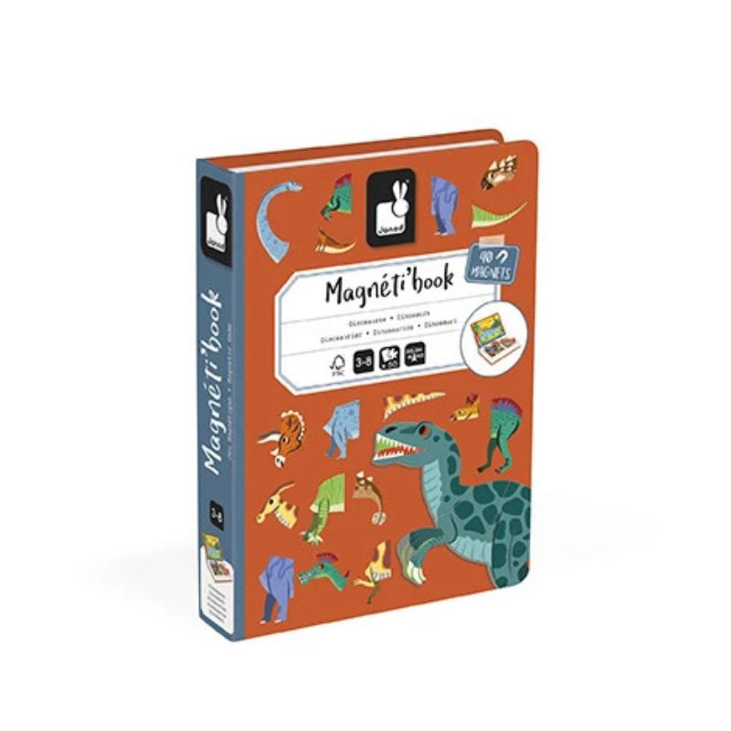 Janod Livro Magnético Dinossauros