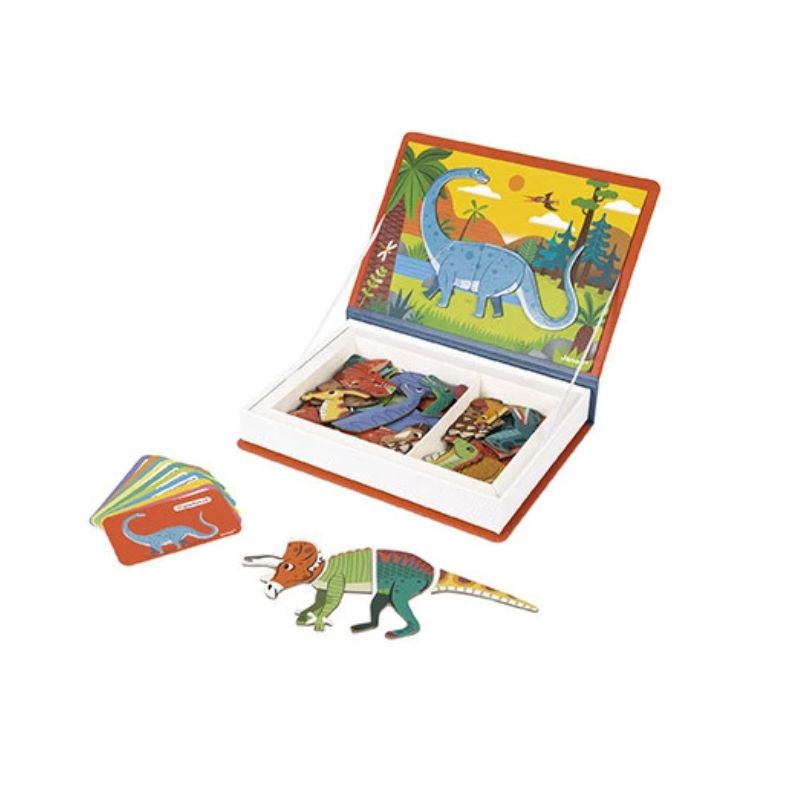 Janod Livro Magnético Dinossauros