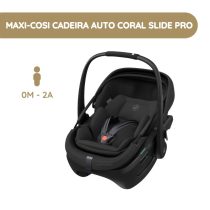 Maxi-Cosi Cadeira Auto Coral Slide Pro - Onyx Black