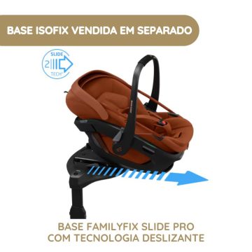 Maxi-Cosi Cadeira Auto Coral Slide Pro base isofix vendida em separado