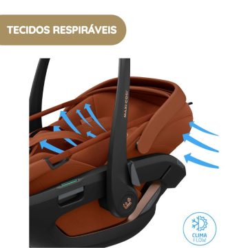 Maxi-Cosi Cadeira Auto Coral Slide Pro tecidos respiráveis