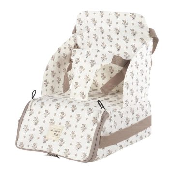 Cadeira da Papa Portátil Walking Mum Botton Flowers