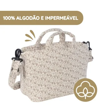 Walking Mum Mala de Passeio Gala Cerise Walking Mum Mala de Passeio Gala Cerise 100% algodão e impermeável