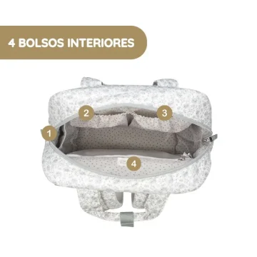 Walking Mum Mochila Gala Mint Walking Mum Mochila Gala Mint com 4 bolsos interiores