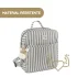 Walking Mum Mochila Kids Botton Rayas material resistente