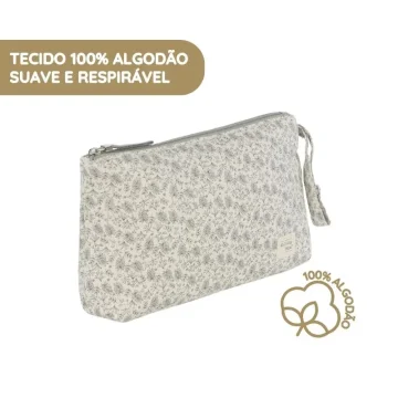 Walking Mum Necessaire Gala Mint Walking Mum Necessaire Gala Mint Tecido 100% algodão suave e respirável