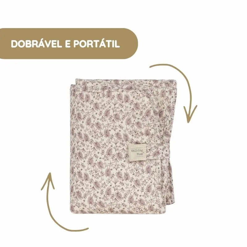 Walking mum muda fraldas cerise