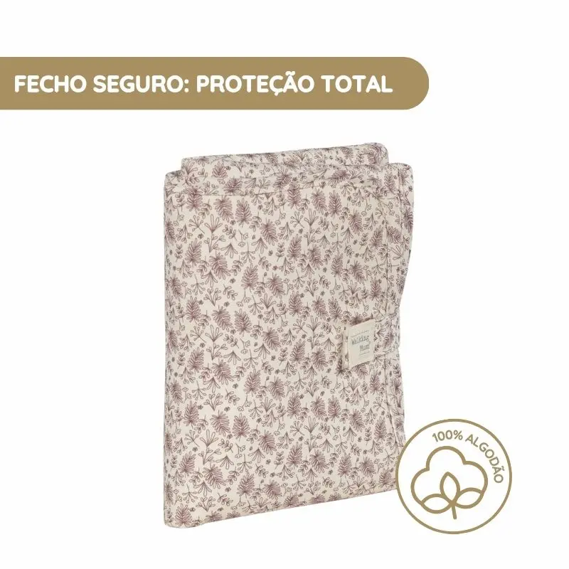 Walking mum muda fraldas cerise