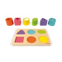 Janod Puzzle 6 Cubos Sensoriais