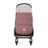Walking Mum Footmuff Winter Gala da cor Cerise Rosa